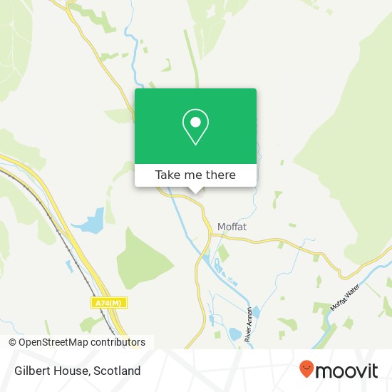 Gilbert House map
