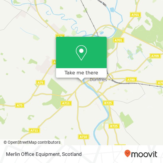 Merlin Office Equipment map