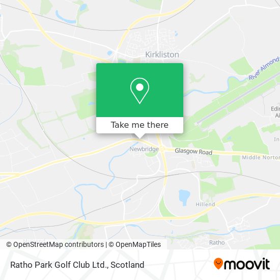 Ratho Park Golf Club Ltd. map