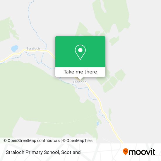 Straloch Primary School map