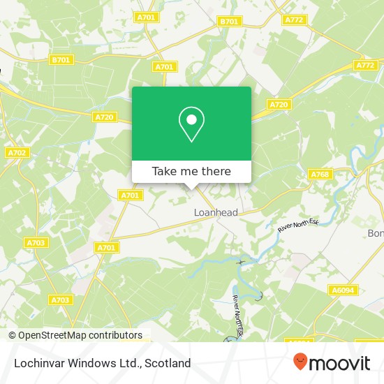 Lochinvar Windows Ltd. map