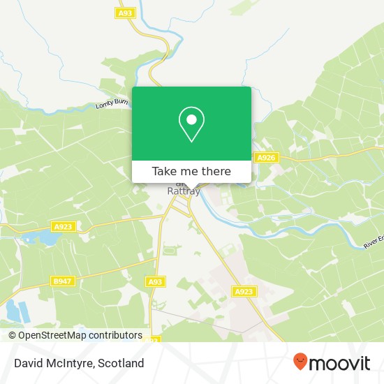 David McIntyre map