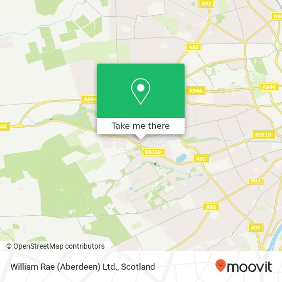 William Rae (Aberdeen) Ltd. map