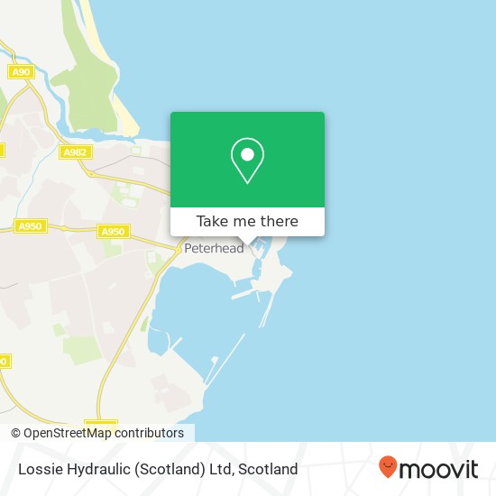 Lossie Hydraulic (Scotland) Ltd map