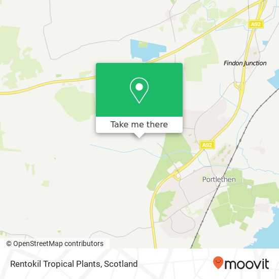 Rentokil Tropical Plants map