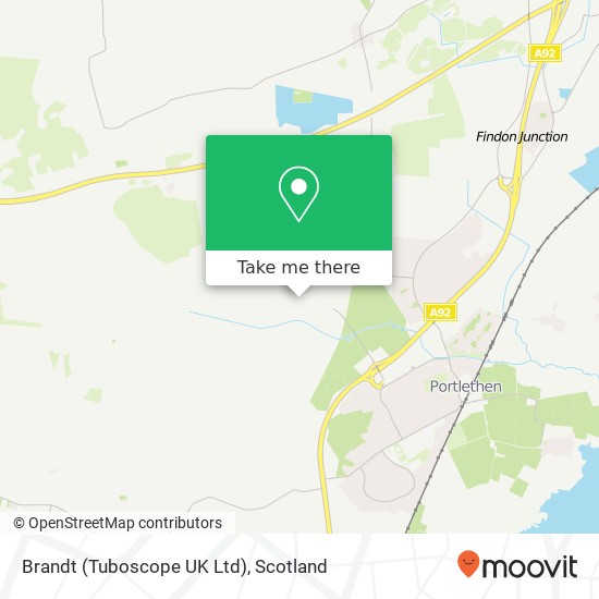 Brandt (Tuboscope UK Ltd) map
