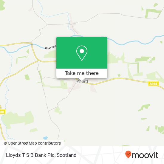 Lloyds T S B Bank Plc map