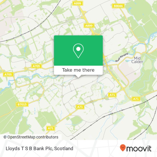 Lloyds T S B Bank Plc map