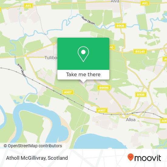 Atholl McGillivray map