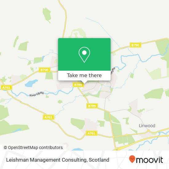 Leishman Management Consulting map