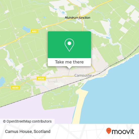 Camus House map