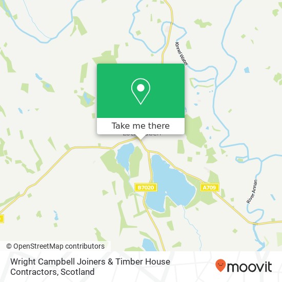 Wright Campbell Joiners & Timber House Contractors map