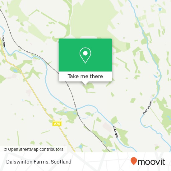 Dalswinton Farms map
