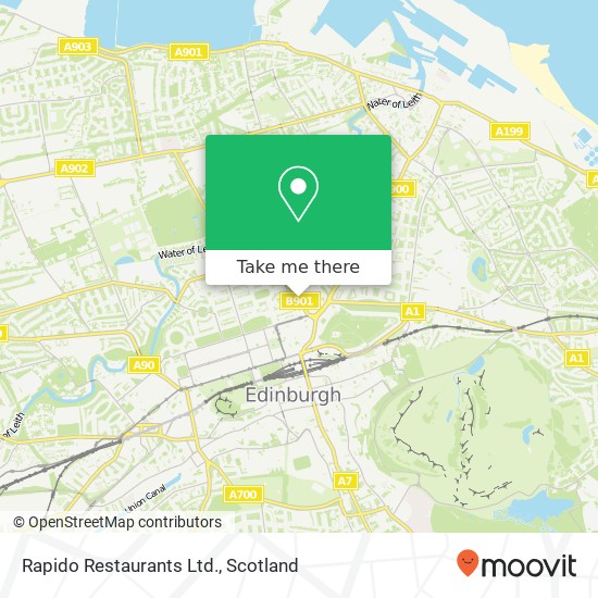 Rapido Restaurants Ltd. map