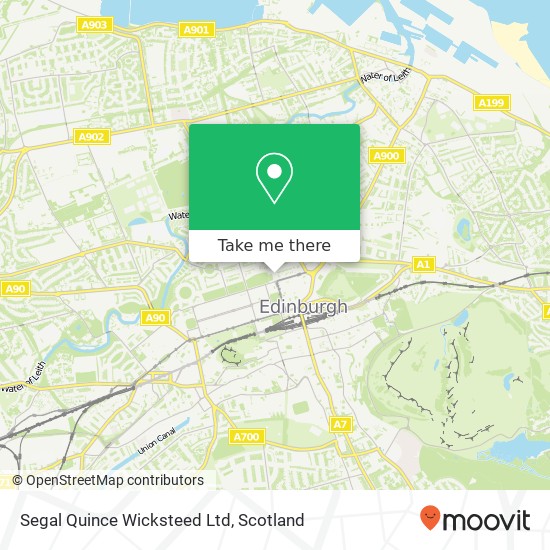 Segal Quince Wicksteed Ltd map