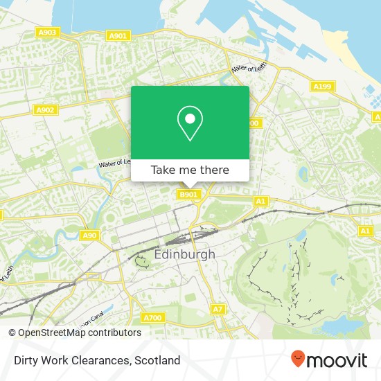 Dirty Work Clearances map