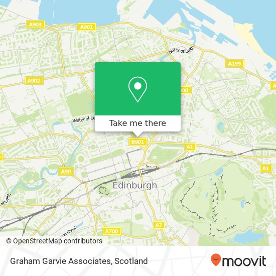 Graham Garvie Associates map