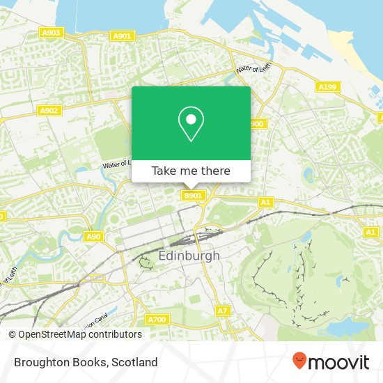 Broughton Books map