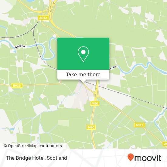 The Bridge Hotel map