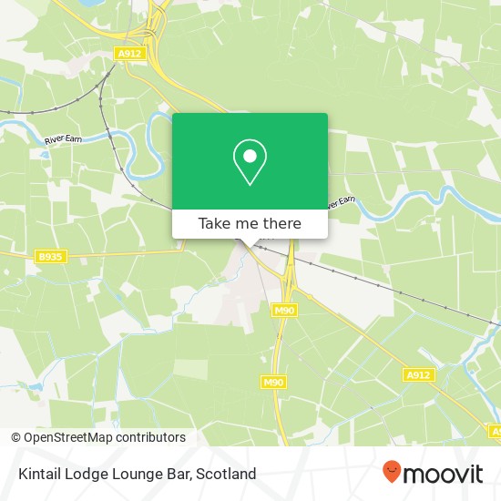 Kintail Lodge Lounge Bar map