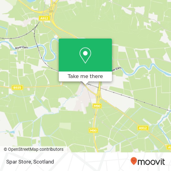 Spar Store map