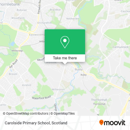 Carolside Primary School map