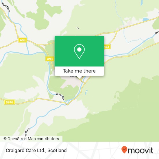 Craigard Care Ltd. map