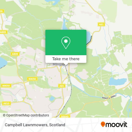 Campbell Lawnmowers map