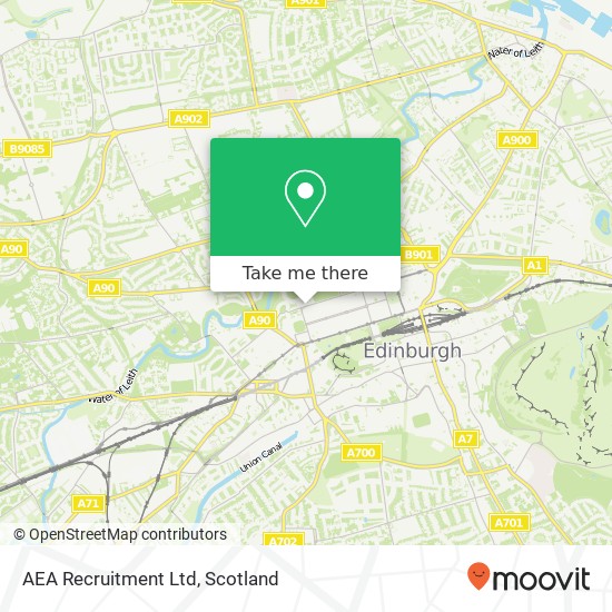 AEA Recruitment Ltd map