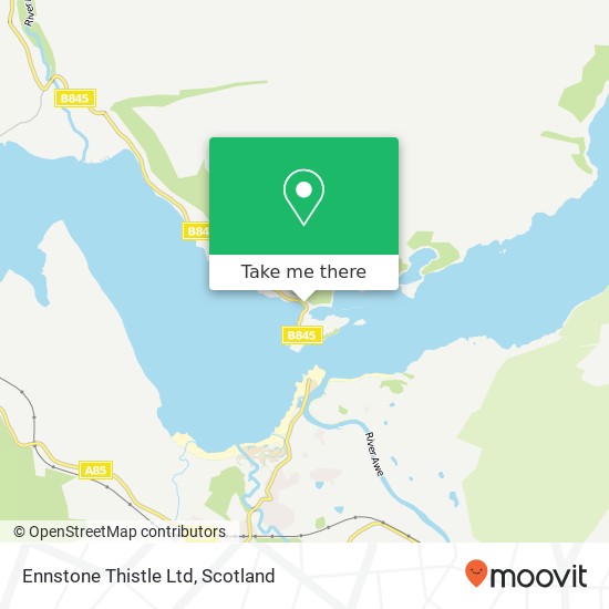 Ennstone Thistle Ltd map