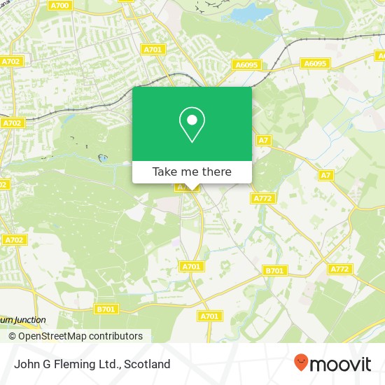 John G Fleming Ltd. map