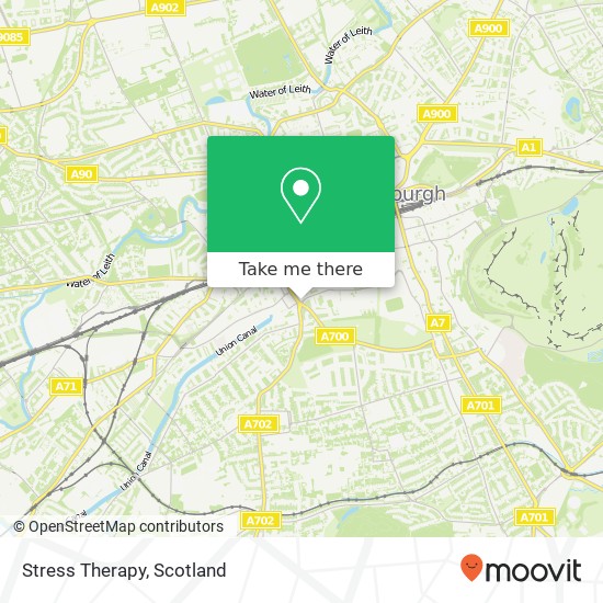 Stress Therapy map