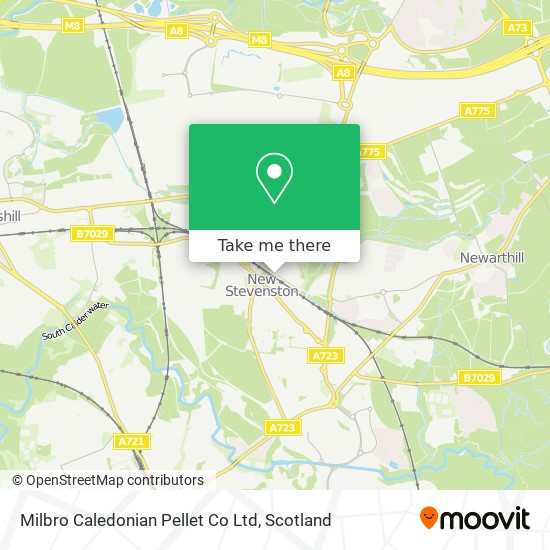 Milbro Caledonian Pellet Co Ltd map