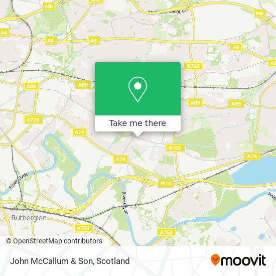 John McCallum & Son map