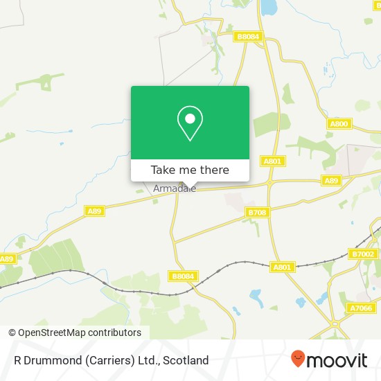 R Drummond (Carriers) Ltd. map