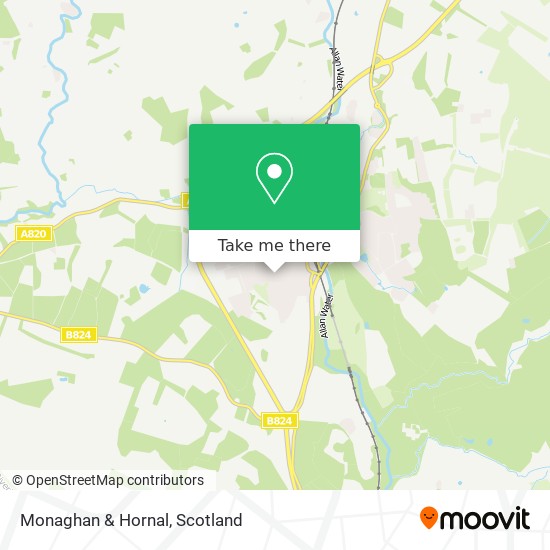 Monaghan & Hornal map