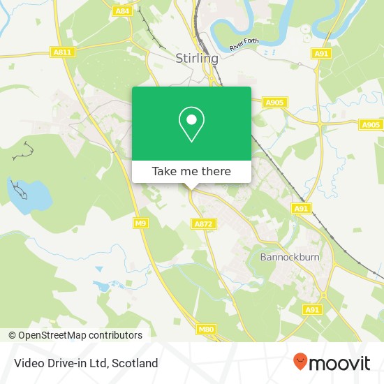 Video Drive-in Ltd map