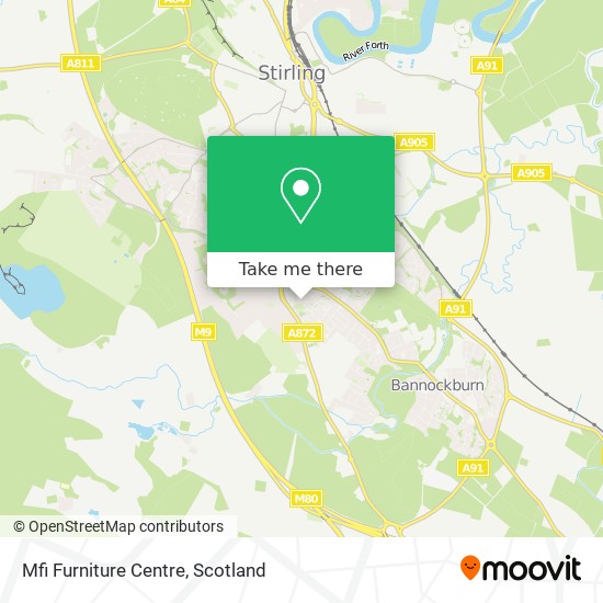 Mfi Furniture Centre map