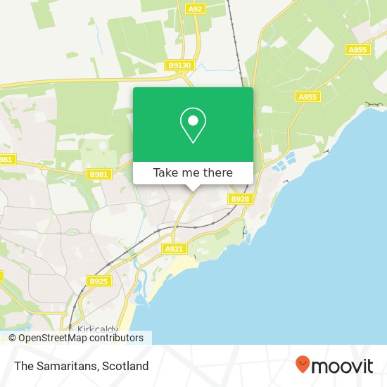 The Samaritans map