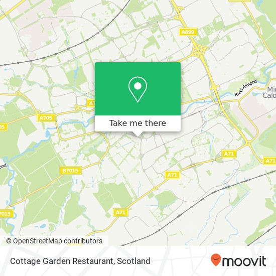 Cottage Garden Restaurant map