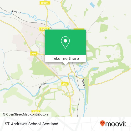 ST. Andrew's School map