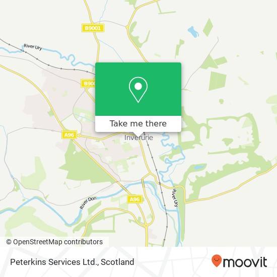 Peterkins Services Ltd. map