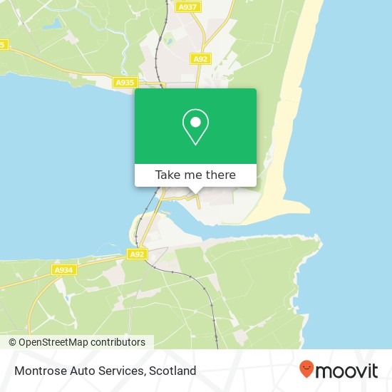 Montrose Auto Services map