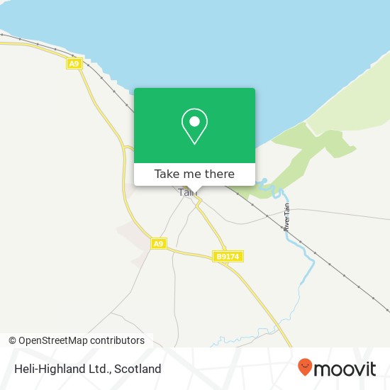 Heli-Highland Ltd. map
