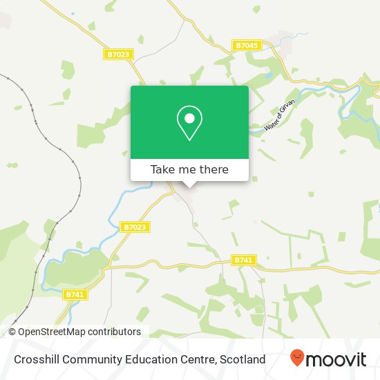 Crosshill Community Education Centre map