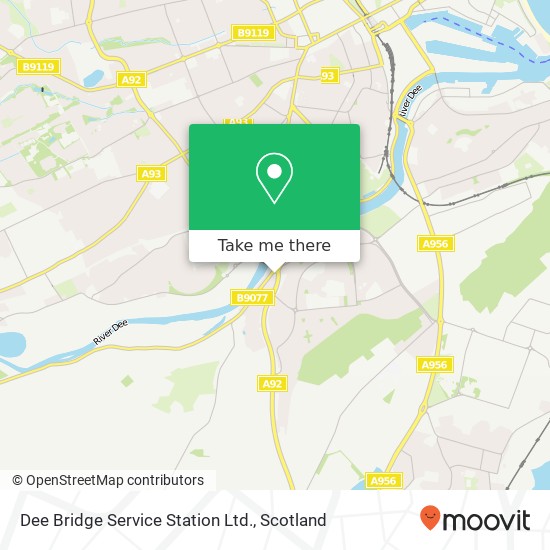 Dee Bridge Service Station Ltd. map