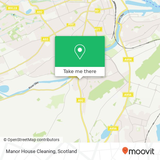 Manor House Cleaning map
