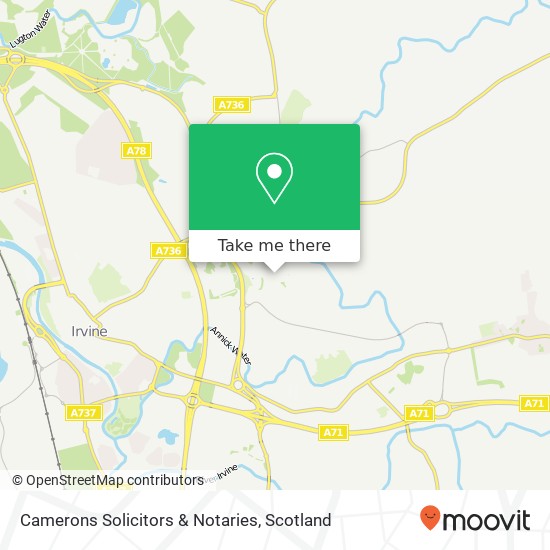 Camerons Solicitors & Notaries map