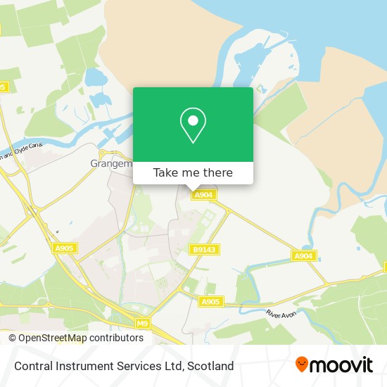 Contral Instrument Services Ltd map