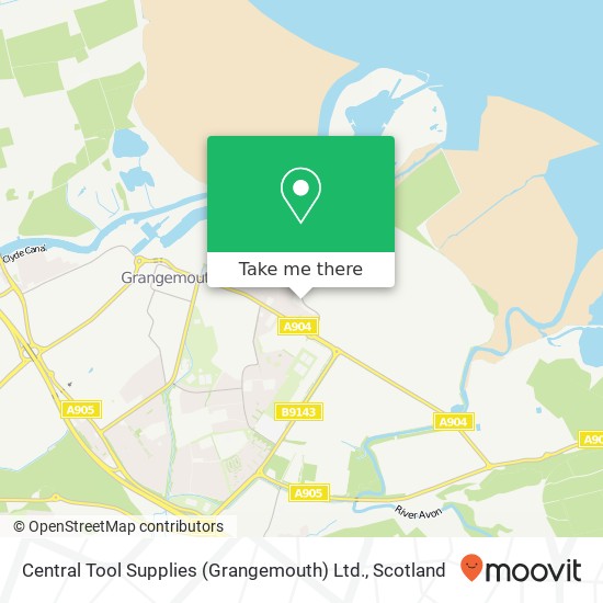 Central Tool Supplies (Grangemouth) Ltd. map